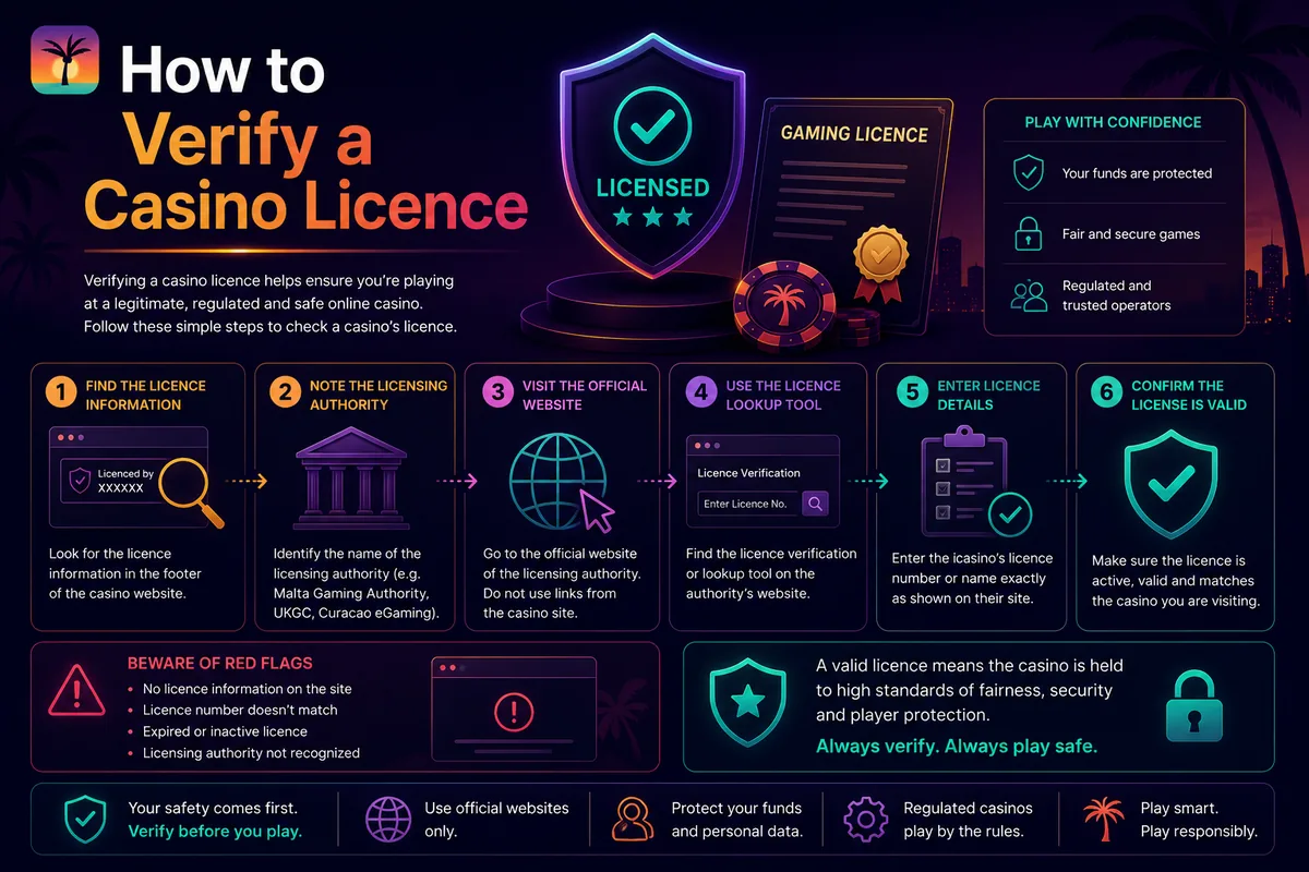 How to Verify a Casino Licence